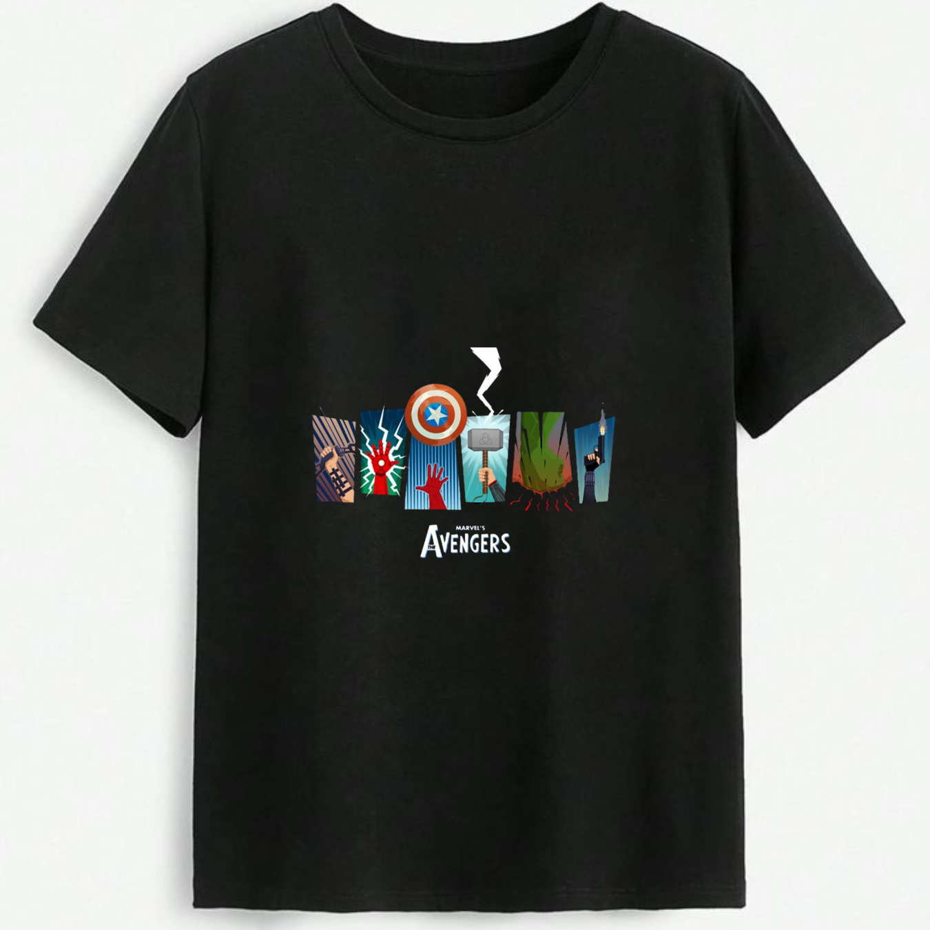 Assemble Emblem – Avengers Crest Tee