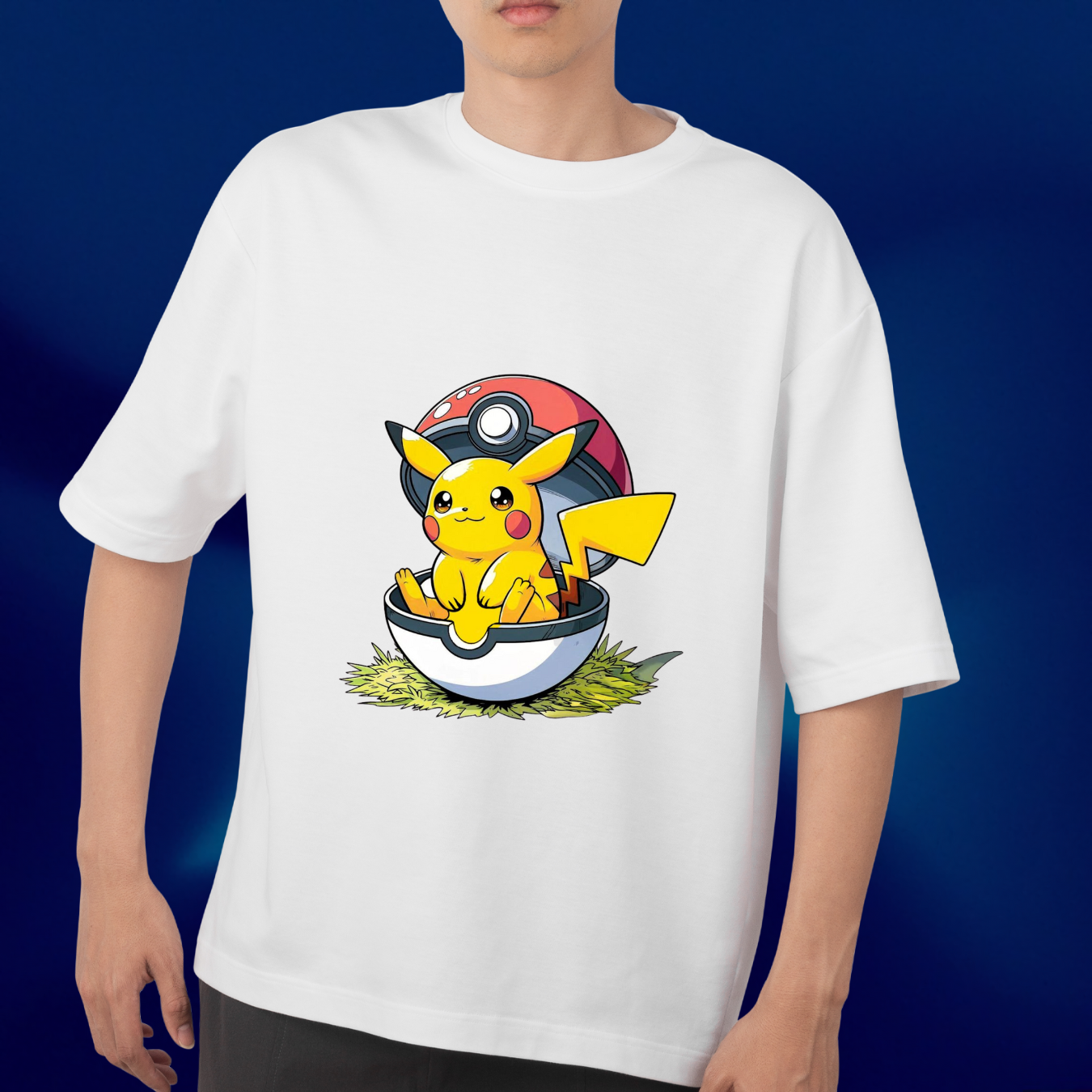 Pikachu Pokéball Adventure Graphic T-Shirt”