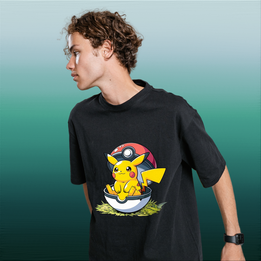 Pikachu Pokéball Adventure Graphic T-Shirt”