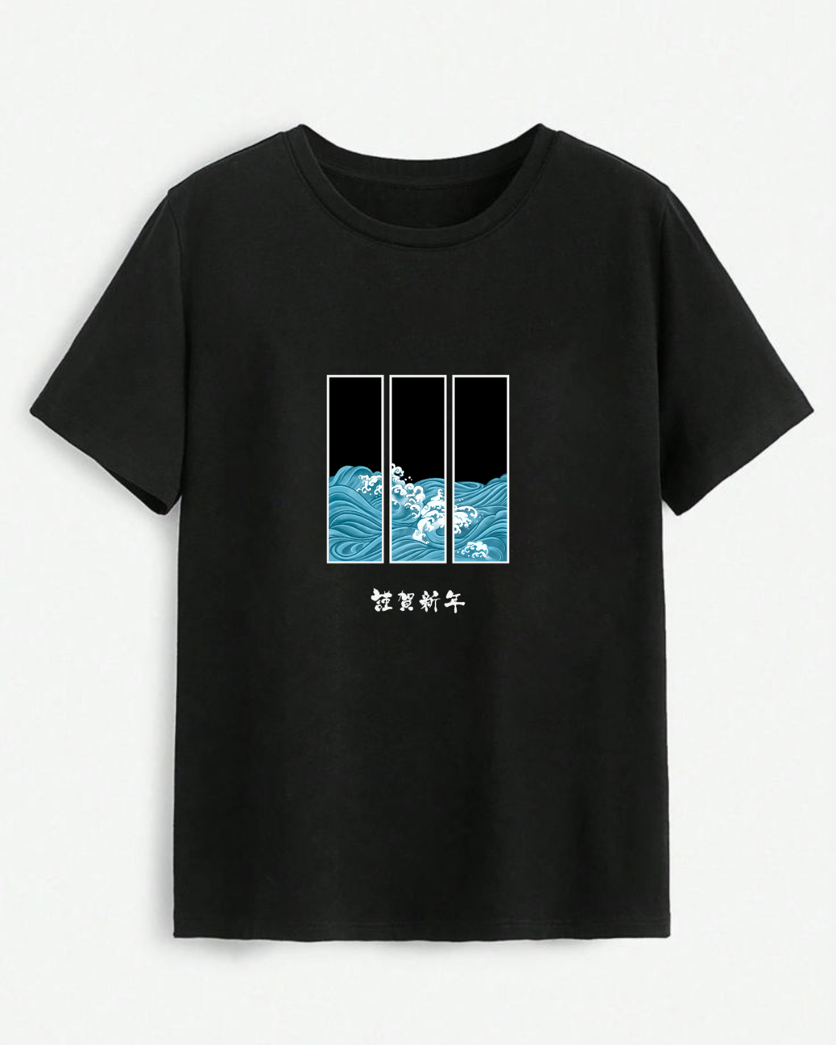 ๐ Ocean Flow Tee โ Aesthetic Vibes