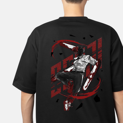 Chainsaw Fury – Denji Rampage Tee