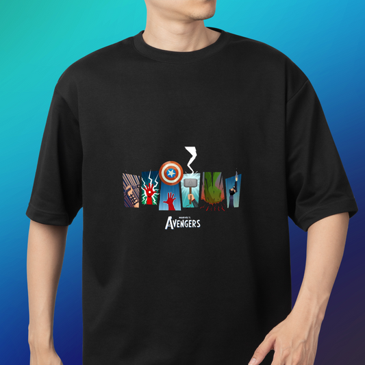 Assemble Emblem – Avengers Crest Tee