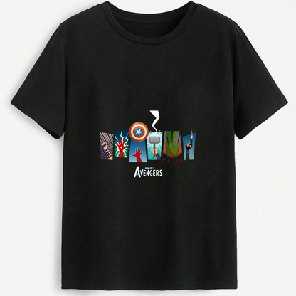 Assemble Emblem – Avengers Crest Tee