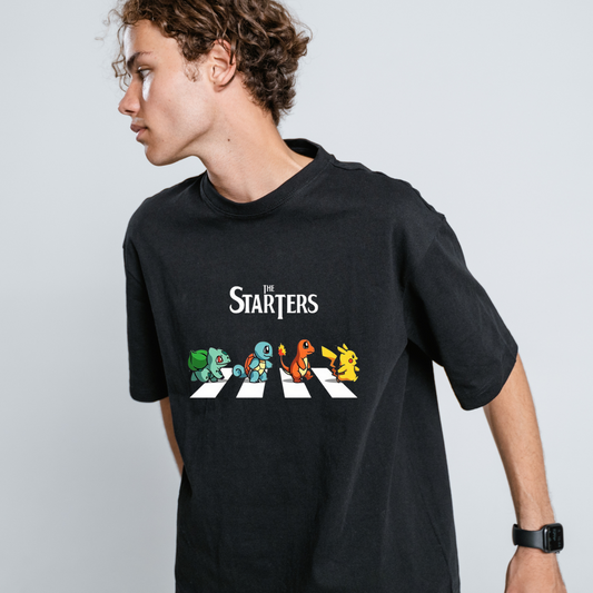 Pokémon Starters Abbey Road T-Shirt