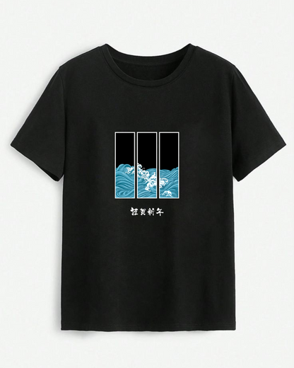 🌊 Ocean Flow Tee – Aesthetic Vibes