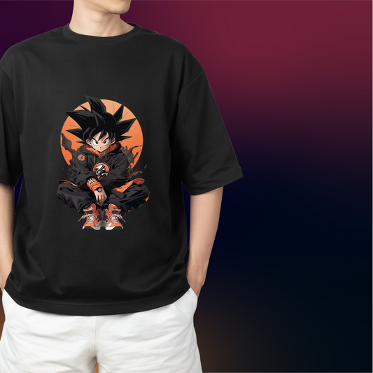 Saiyan Blaze – Goku’s Orange Power Tee